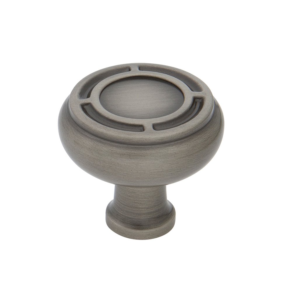 Mission Brass 1 3/8" Cabinet Knob in Antique Pewter