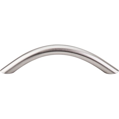 Curved Wire 3 3/4" Centers Arch Pull in Brushed Satin Nickel