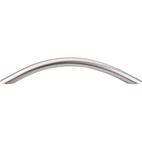 Curved Wire 5 1/16" Centers Arch Pull in Brushed Satin Nickel