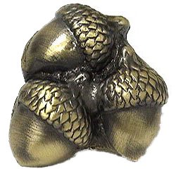 Acorn Cluster Knob in Antique Copper