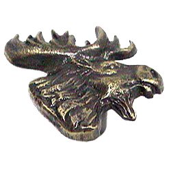 Mr. Moosehead Knob (Facing Right) in Pewter