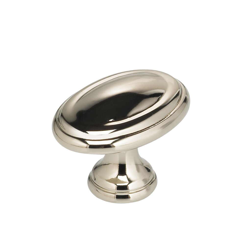 1 3/16" Cabinet Knob in Polished Polished Nickel Lacquered