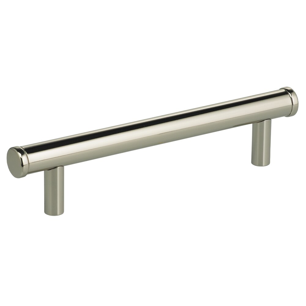 5" Bar Pull in Polished Polished Nickel Lacquered