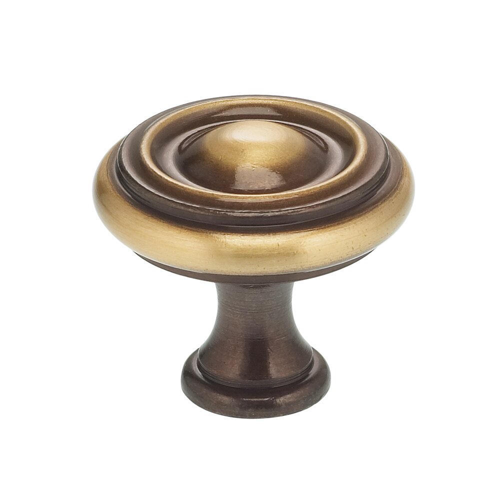 1 9/16" Ridge Knob in Shaded Bronze Lacquered