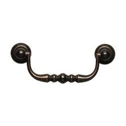 Bead Bail Pull Vintage Copper