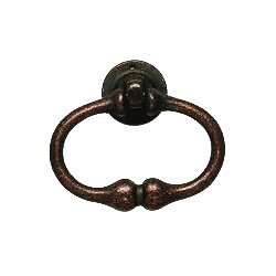 Crescent Ring Pull Vintage Copper