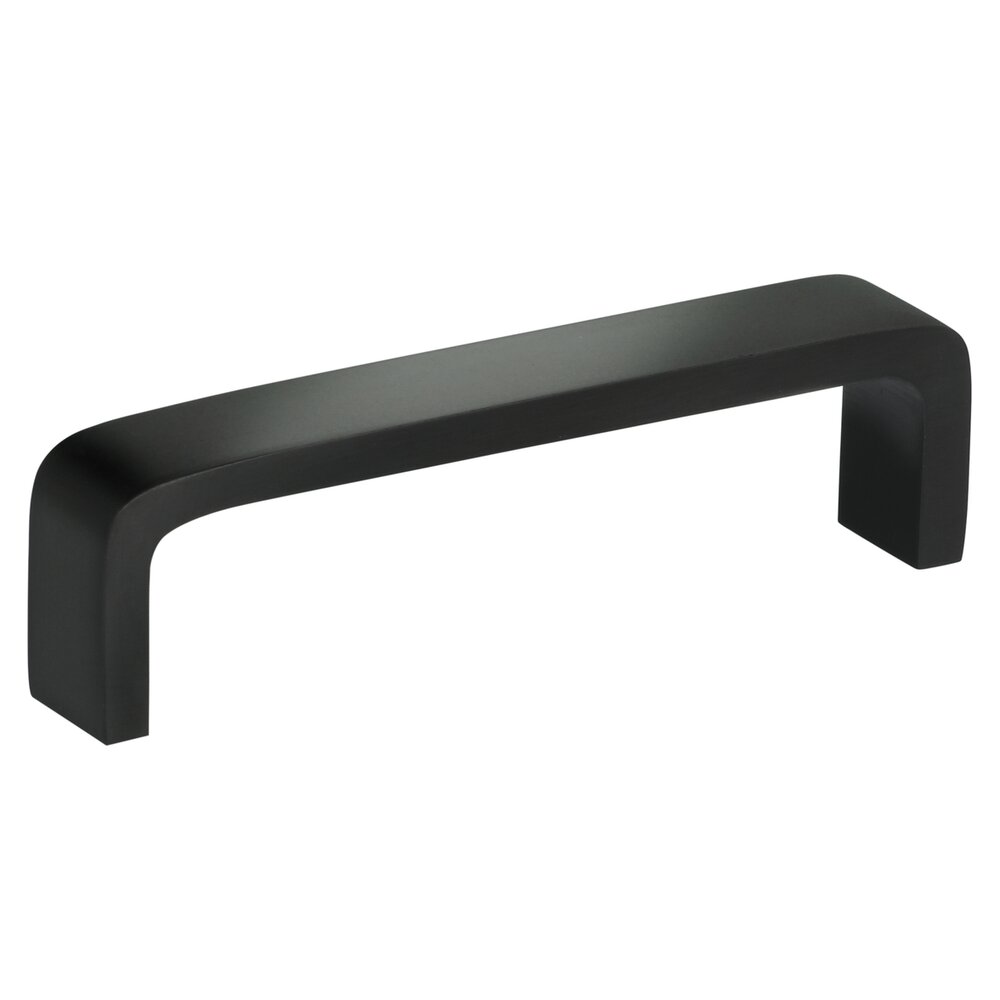 Solid Brass 3 3/4" Centers Thin Handle in Oil Rubbed Bronze Lacquered