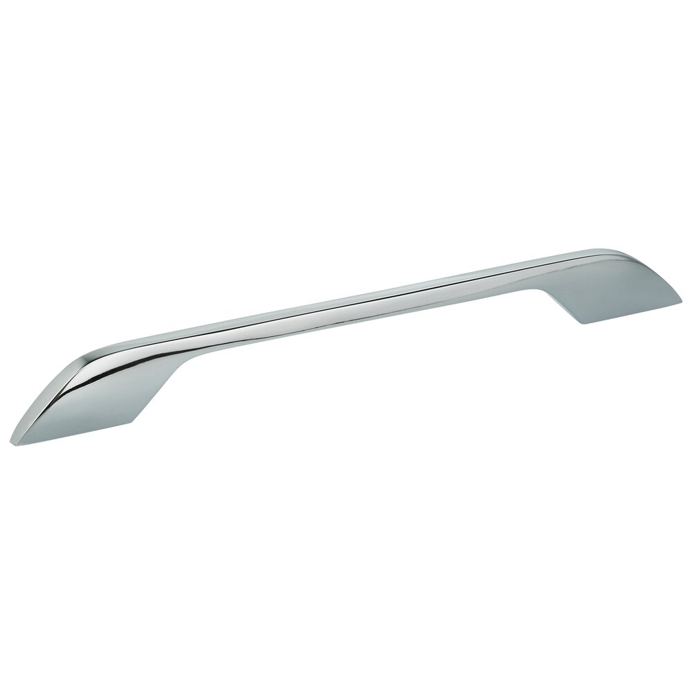 Solid Brass 9 3/8" Centers Slim Handle in Polished Chrome