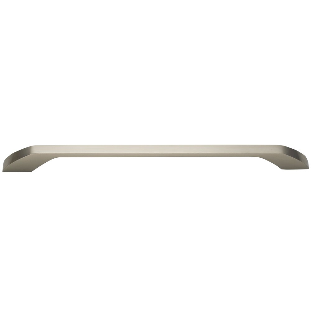 Solid Brass 15 5/16" Centers Slim Appliance Pull in Satin Nickel Lacquered