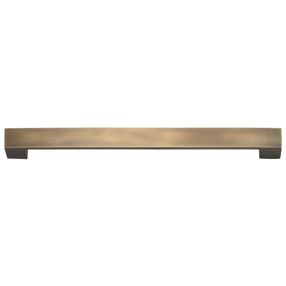 12" Centers Appliance Pull in Antique Brass Lacquered