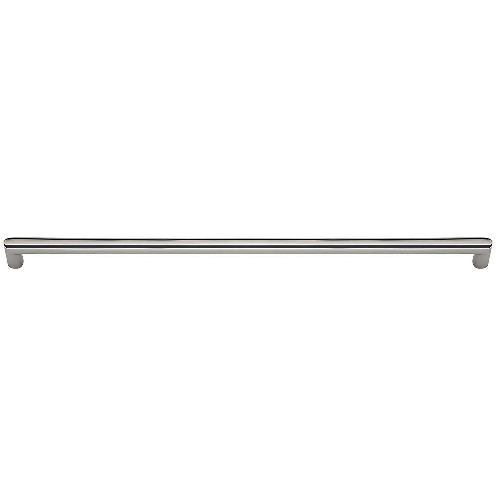 12" Centers Handle in Polished Polished Nickel Lacquered