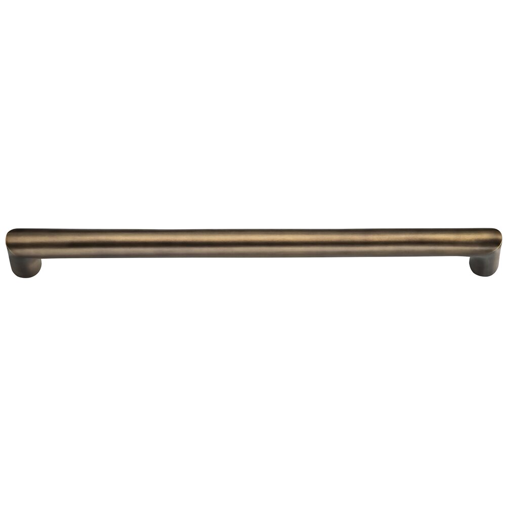 12" Centers Appliance Pull in Antique Brass Lacquered