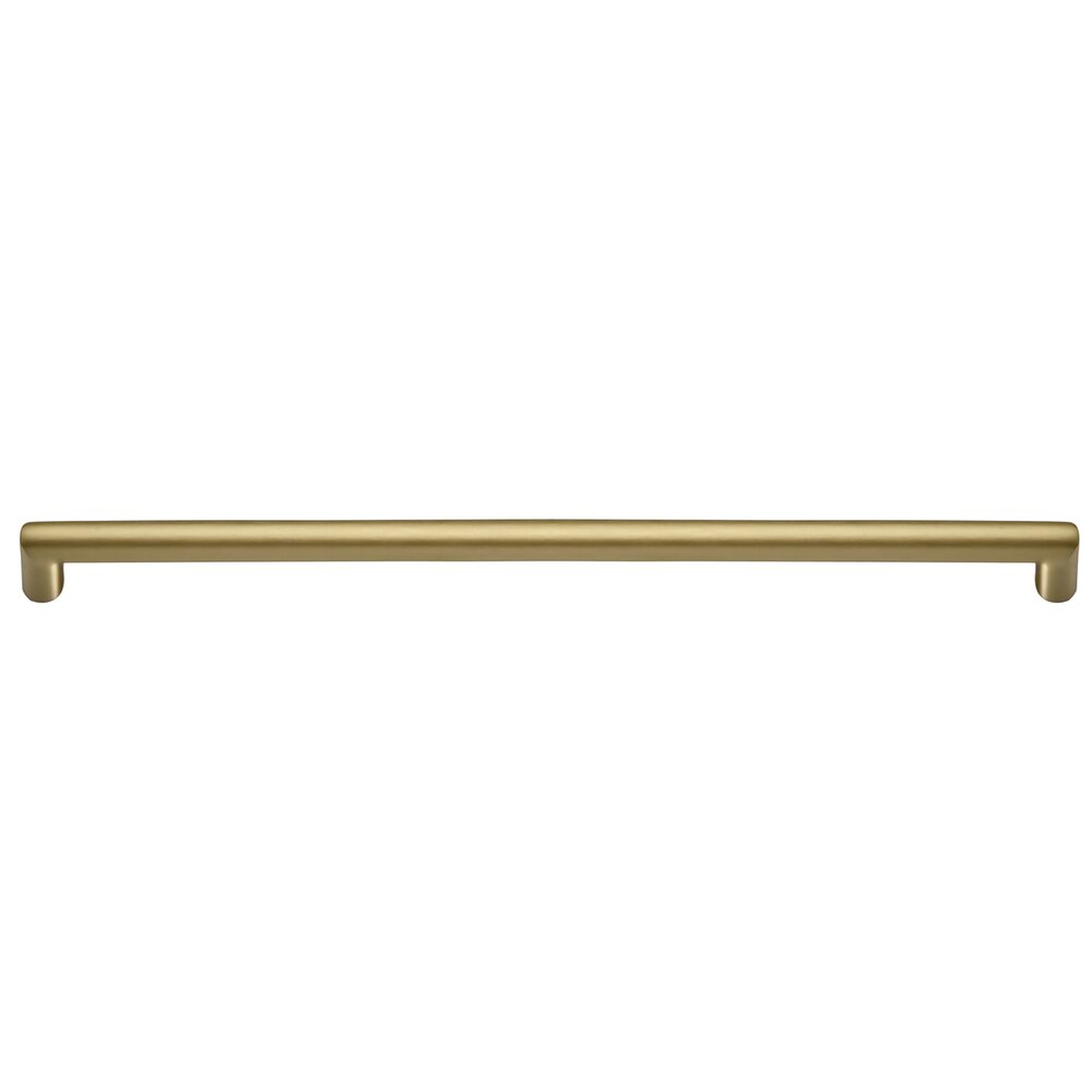 18" Centers Appliance Pull in Satin Brass Lacquered