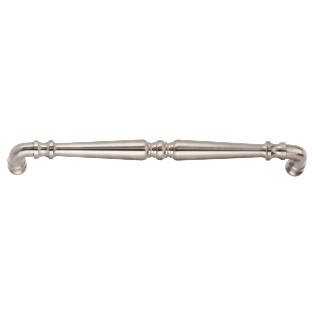 Omnia Cabinet Hardware - Traditions - 12" Centers Appliance Pull in Satin Nickel Lacquered