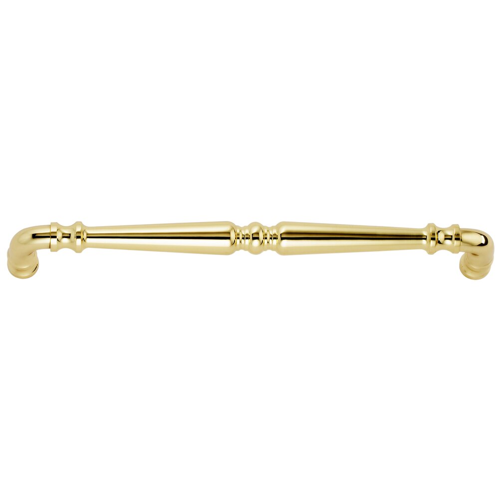 Omnia Cabinet Hardware - Traditions - 12" Centers Appliance Pull in Polished Brass