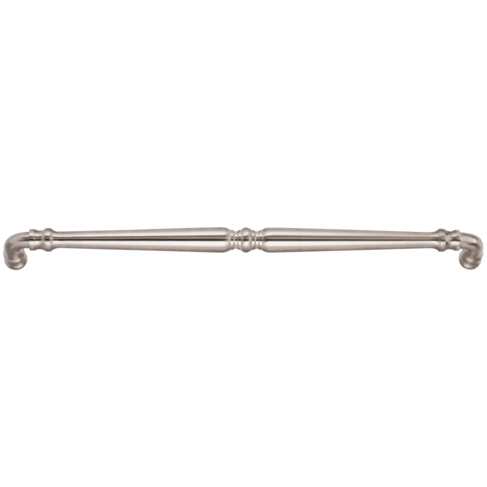Omnia Cabinet Hardware - Traditions - 18" Centers Appliance Pull in Satin Nickel Lacquered