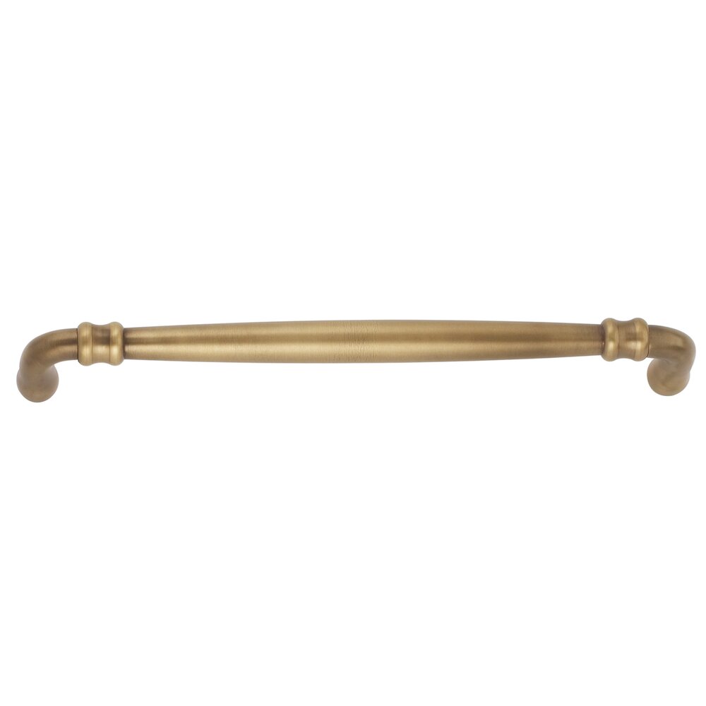 Omnia Cabinet Hardware - Traditions - 12" Centers Appliance Pull in Antique Brass Lacquered