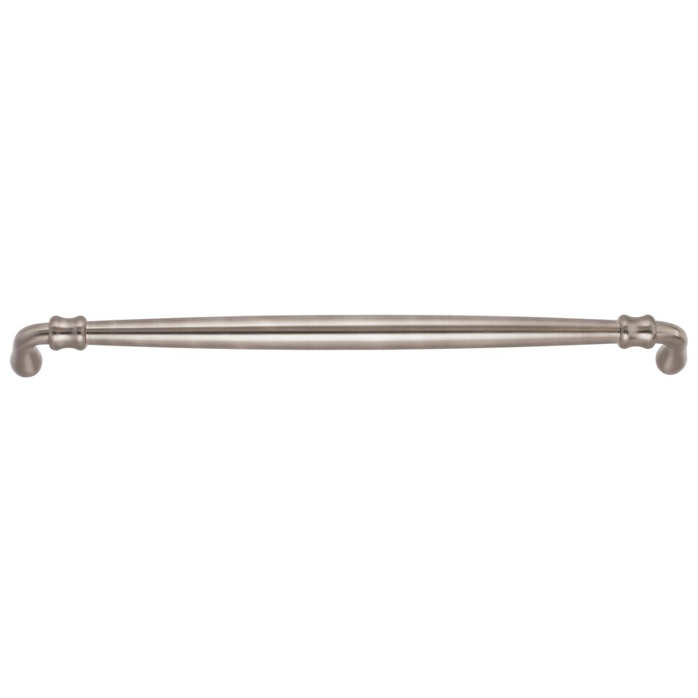 Omnia Cabinet Hardware - Traditions - 18" Centers Appliance Pull in Satin Nickel Lacquered