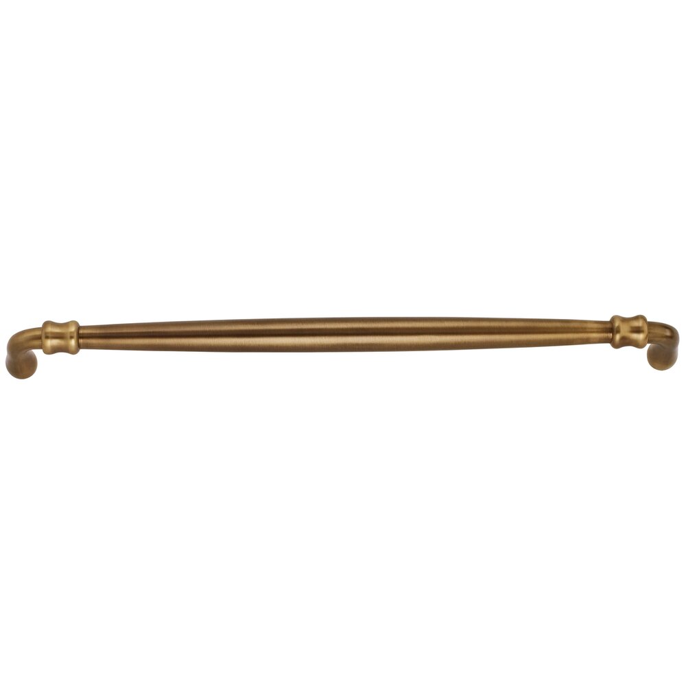 Omnia Cabinet Hardware - Traditions - 18" Centers Appliance Pull in Antique Brass Lacquered