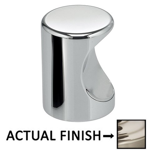 3/4" Thumbprint Knob in Polished Polished Nickel Lacquered