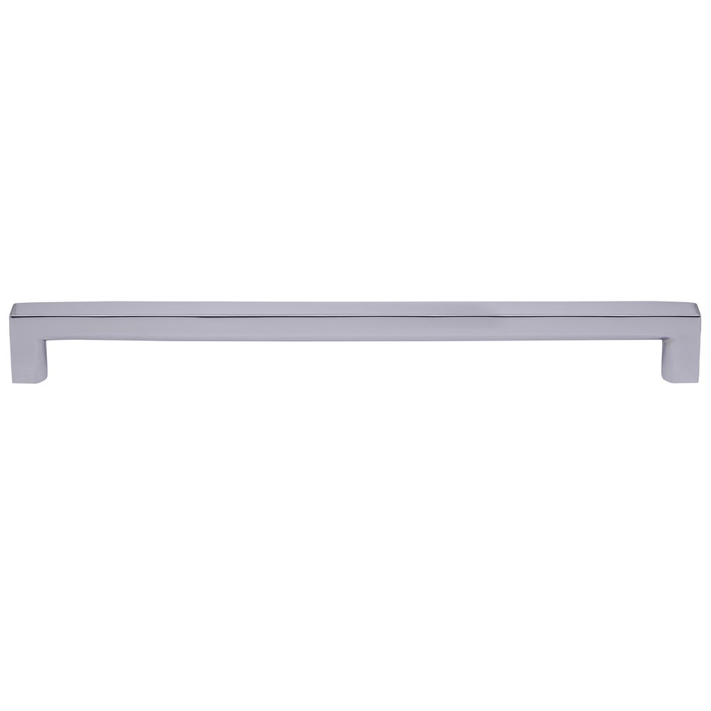 18" Centers Square Rounded Appliance Pull in Polished Chrome