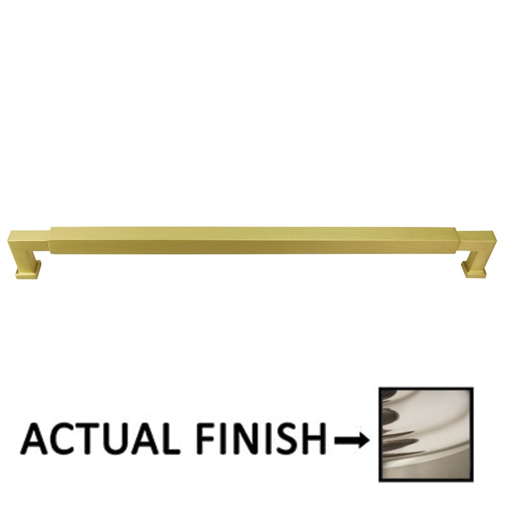 10" Centers Cabinet Pull In Polished Nickel Lacquered