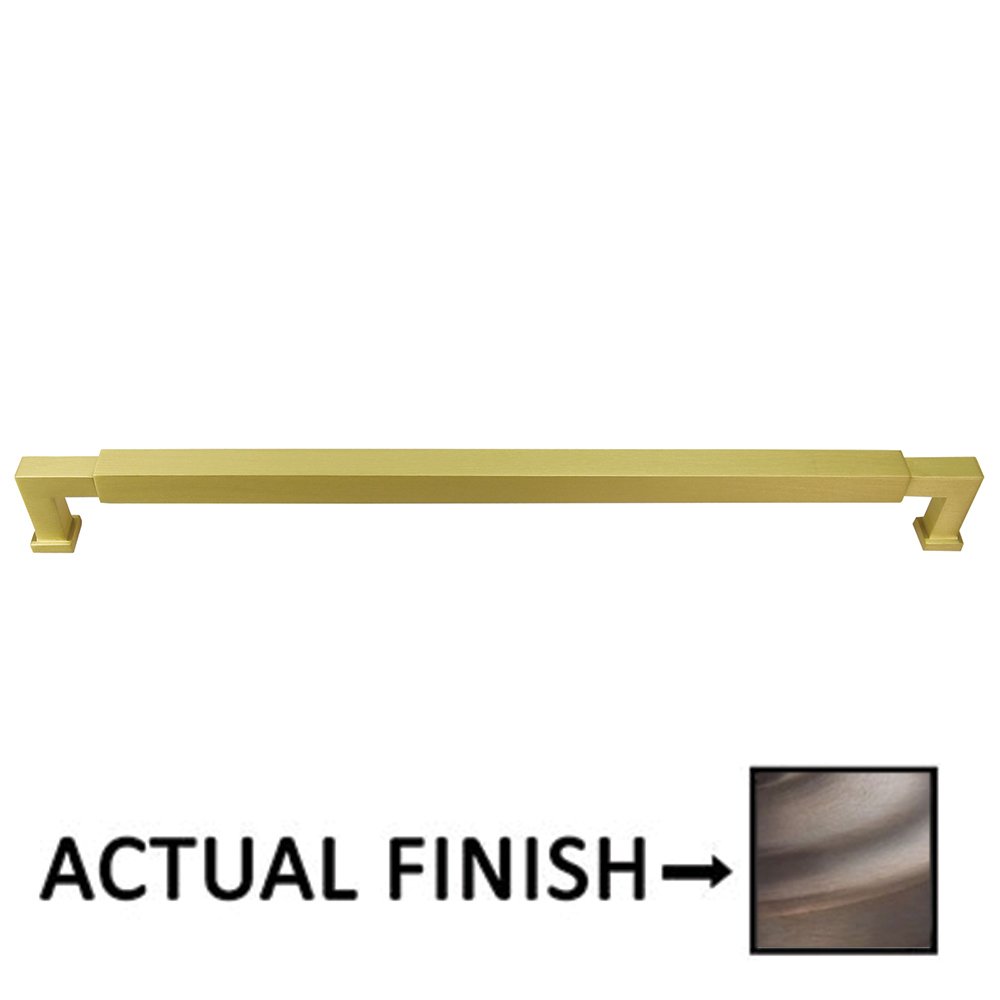 10" Centers Cabinet Pull In Antique Brass Lacquered