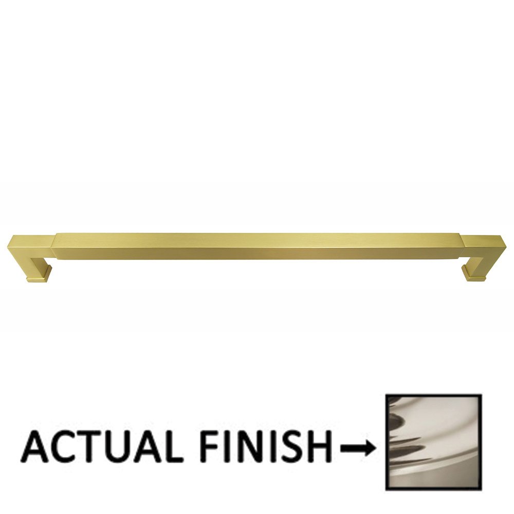18" Centers Door Pull In Polished Nickel Lacquered