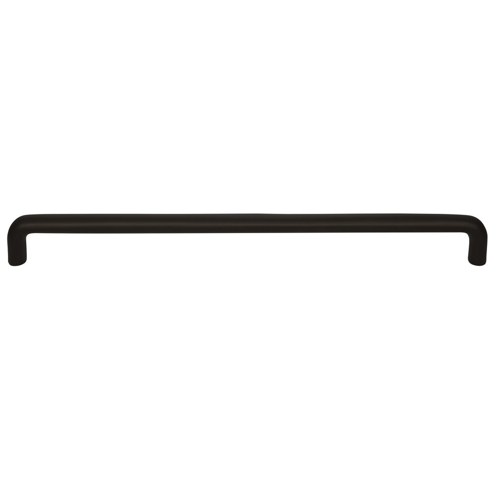 18" Centers Oval Appliance Pull in Oil Rubbed Bronze Lacquered