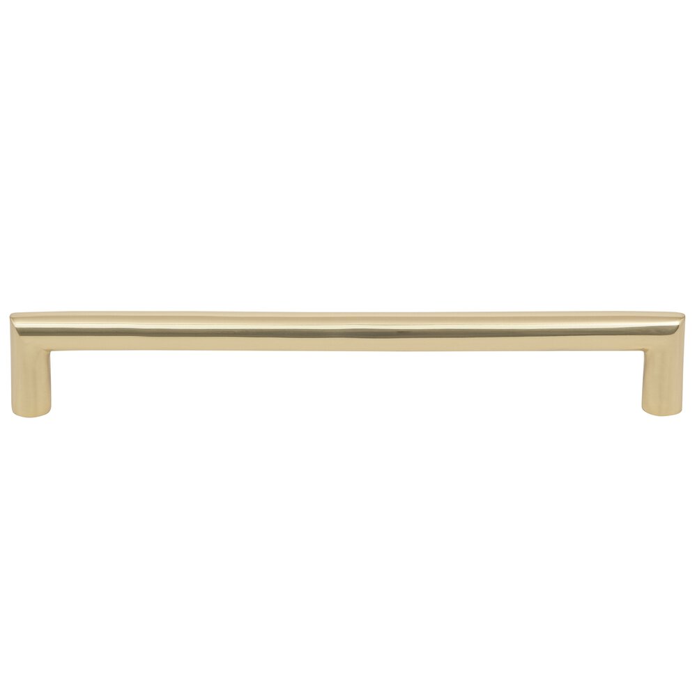 12" Centers Miter Appliance Pull in Polished Brass Unlacquered