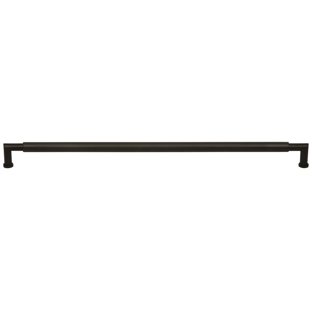 18" Centers Plain Cabinet Pull in Oil Rubbed Bronze Lacquered