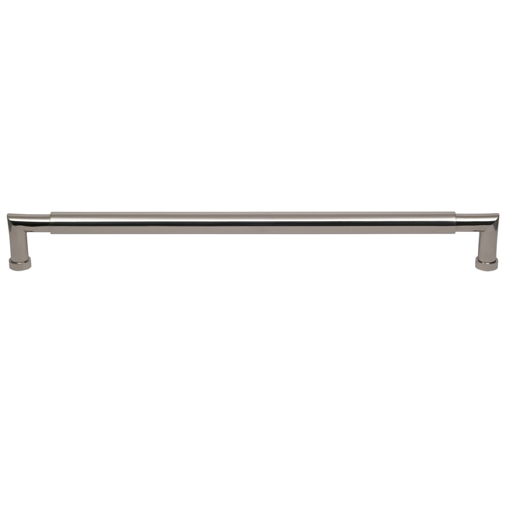 18" Centers Plain Appliance Pull in Polished Nickel Lacquered