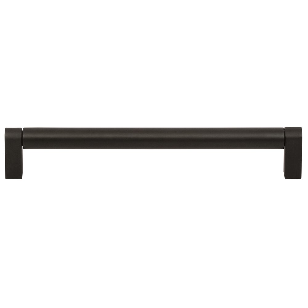 8" Centers Plain Cabinet Pull in Oil Rubbed Bronze Lacquered