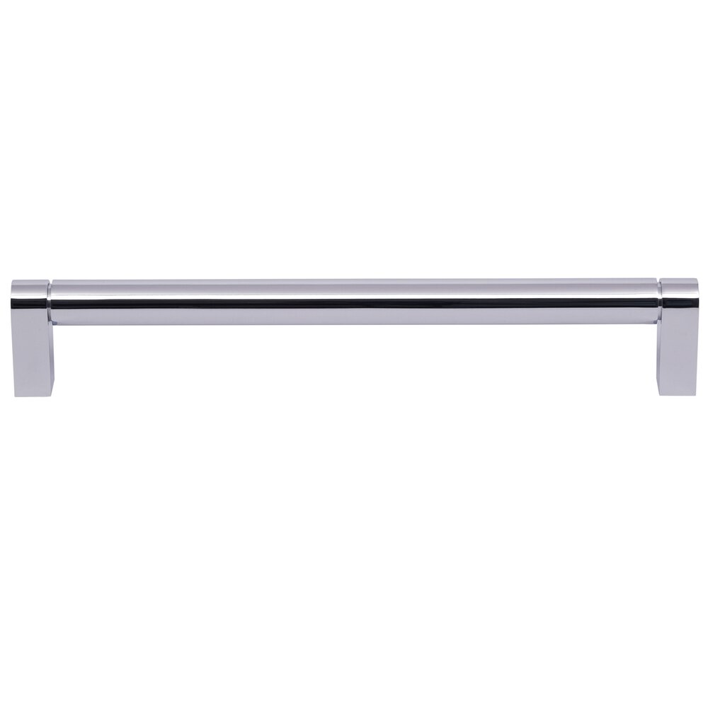 12" Centers Plain Appliance Pull in Polished Chrome