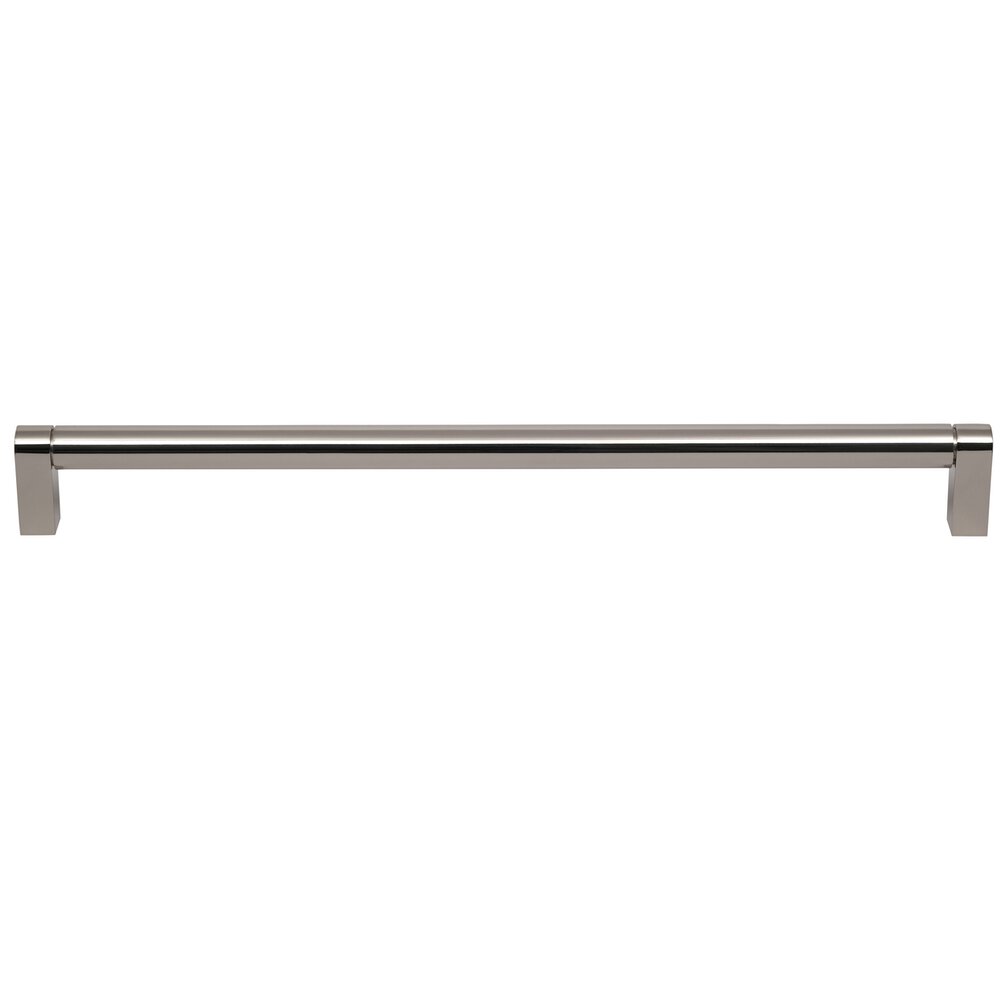 18" Centers Plain Appliance Pull in Polished Nickel Lacquered