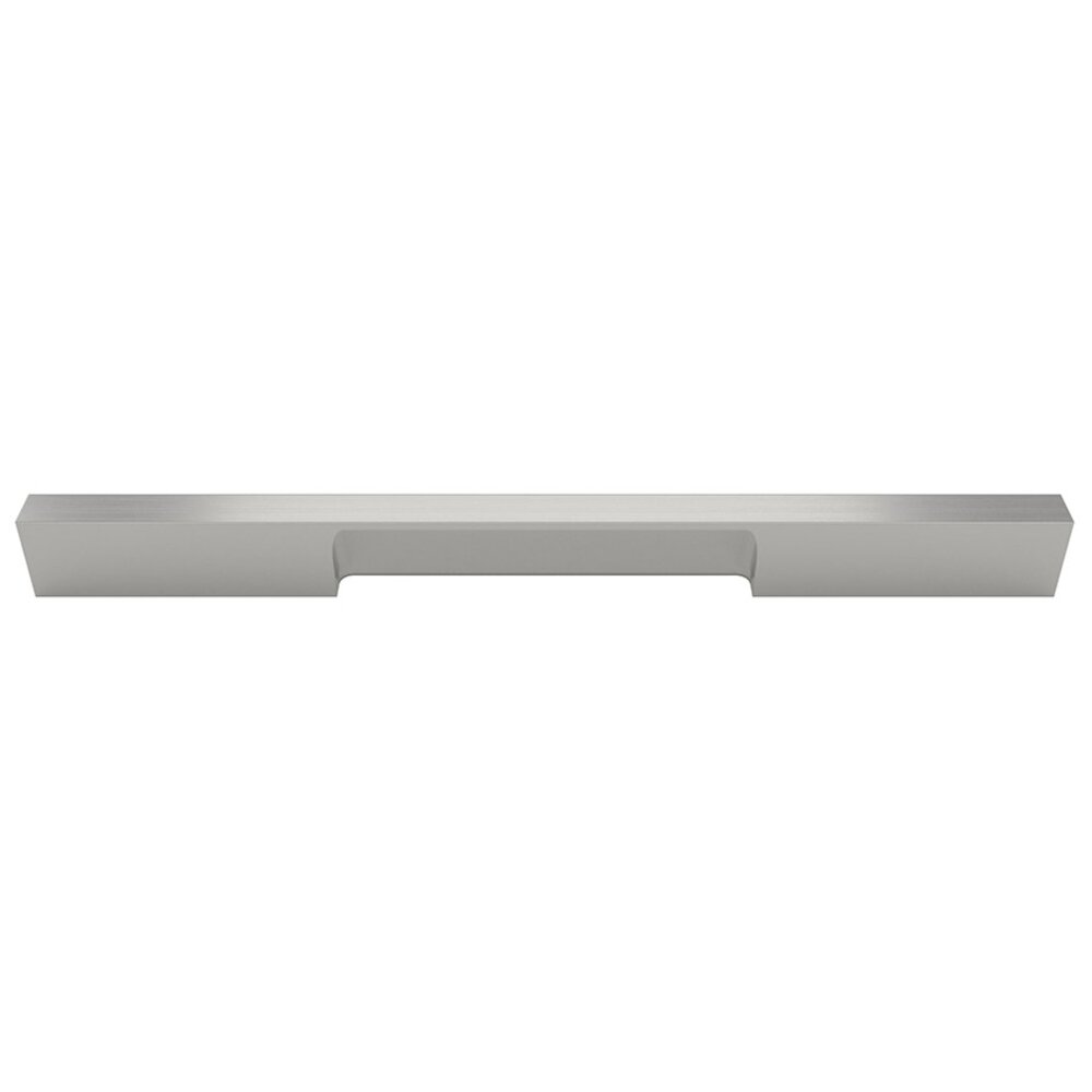 12" Centers Oversized/Appliance Pull in Satin Nickel Lacquered