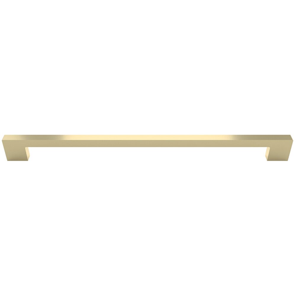 18" Centers Oversized/Appliance Pull in Satin Brass Lacquered