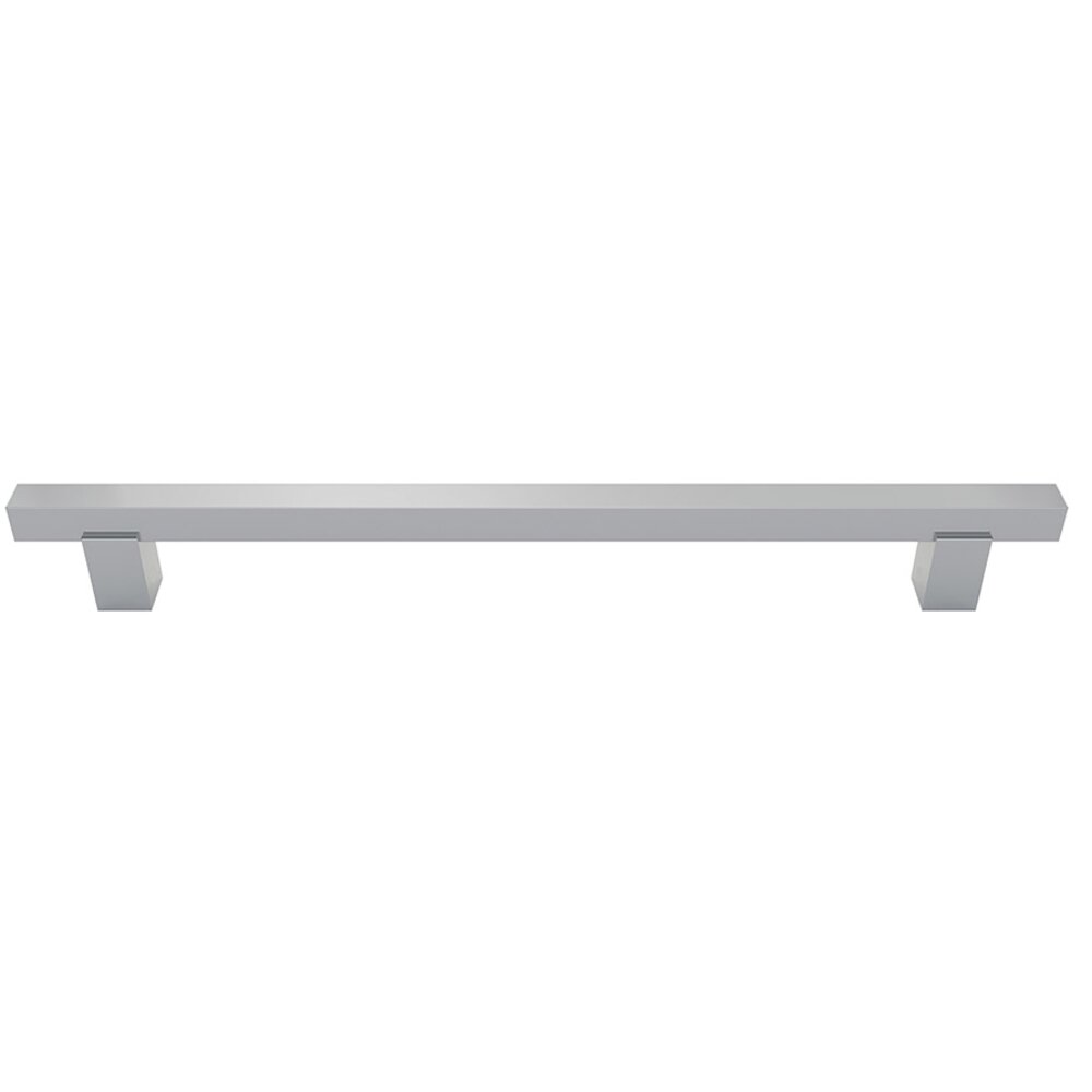 12" Centers Oversized/Appliance Pull in Polished Polished Nickel Lacquered