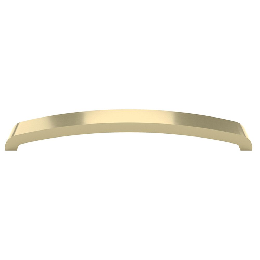 12" Centers Oversized/Appliance Pull in Satin Brass Lacquered