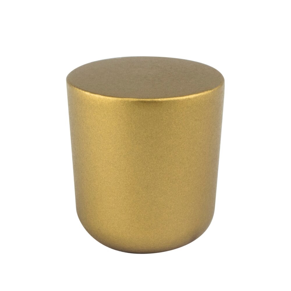 Large Round Knob in Honey Gold