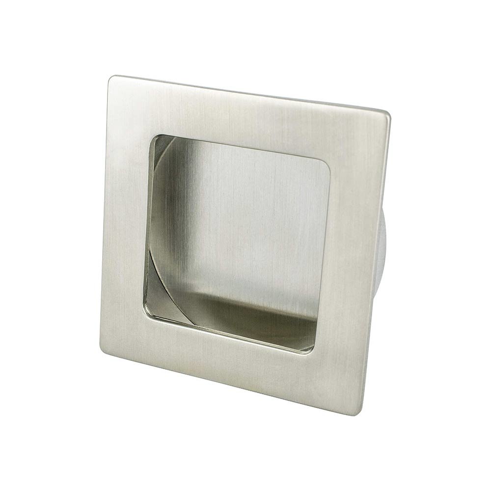 64x64mm Art Tech Recess Pull in Brushed Nickel