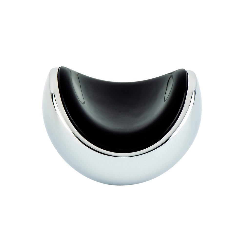 1 9/16" Long Spectrum Knob in Polished Chrome with Black