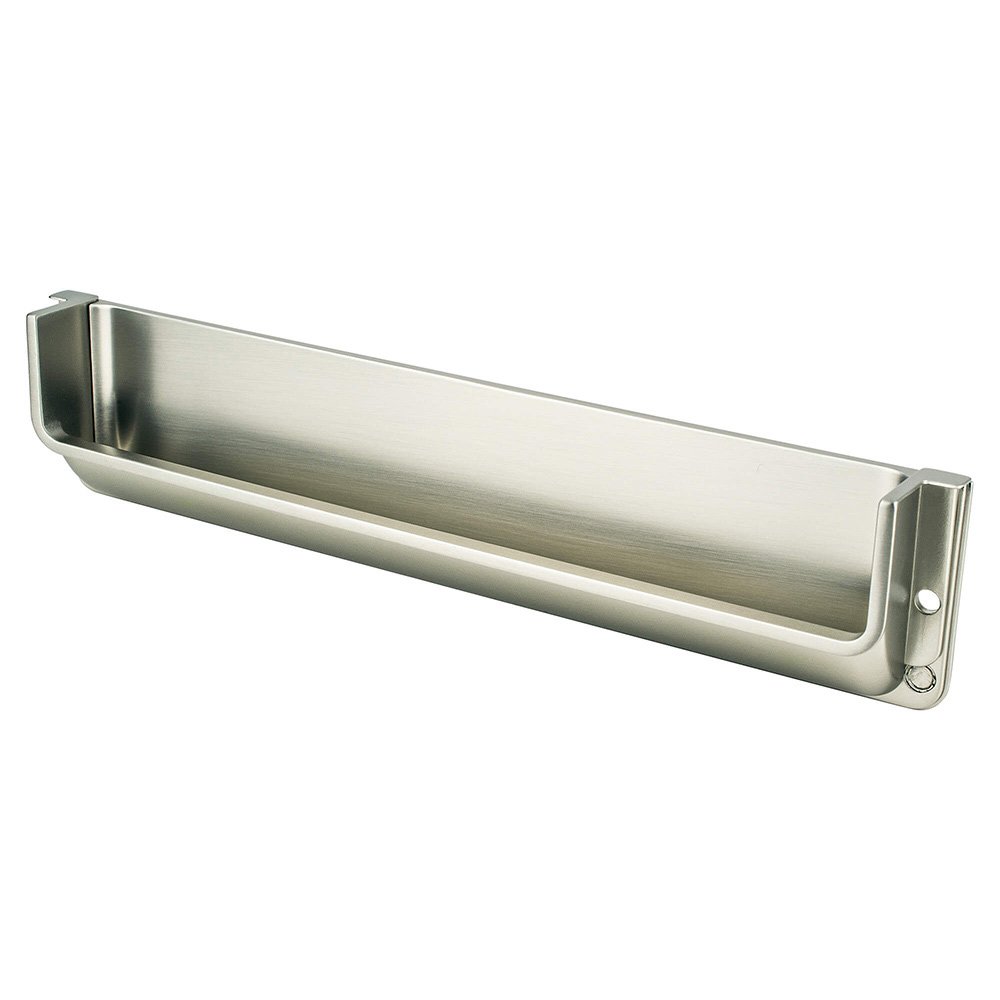 202mm Centers Art Tech Recess Pull in Brushed Nickel
