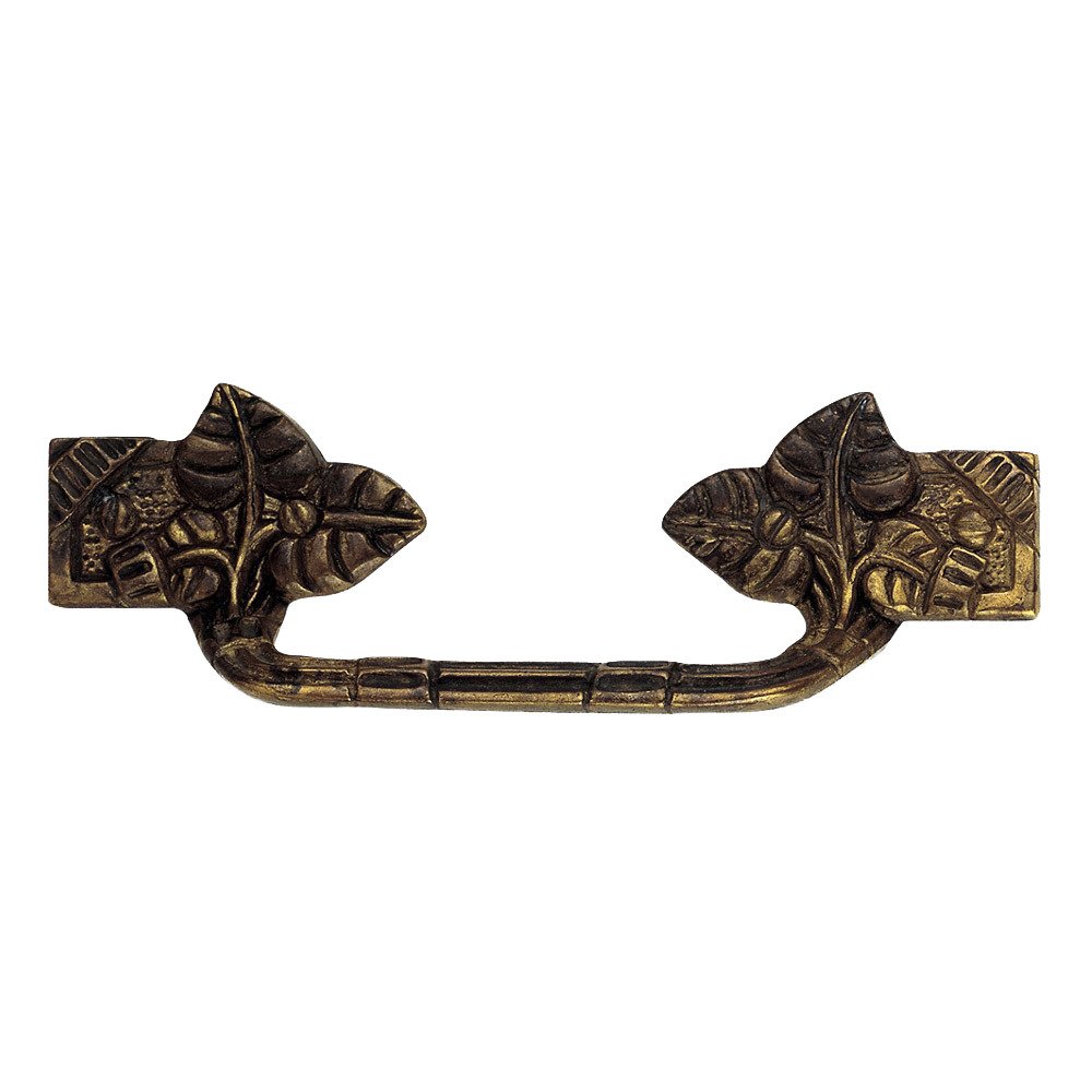 3 3/4" Centers Handle in Oxidized Brass
