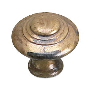 Solid Brass 1 3/16" Diameter Marseille Knob in Oxidized Brass
