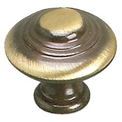 Solid Brass 1 3/8" Diameter Marseille Knob in Satin Bronze