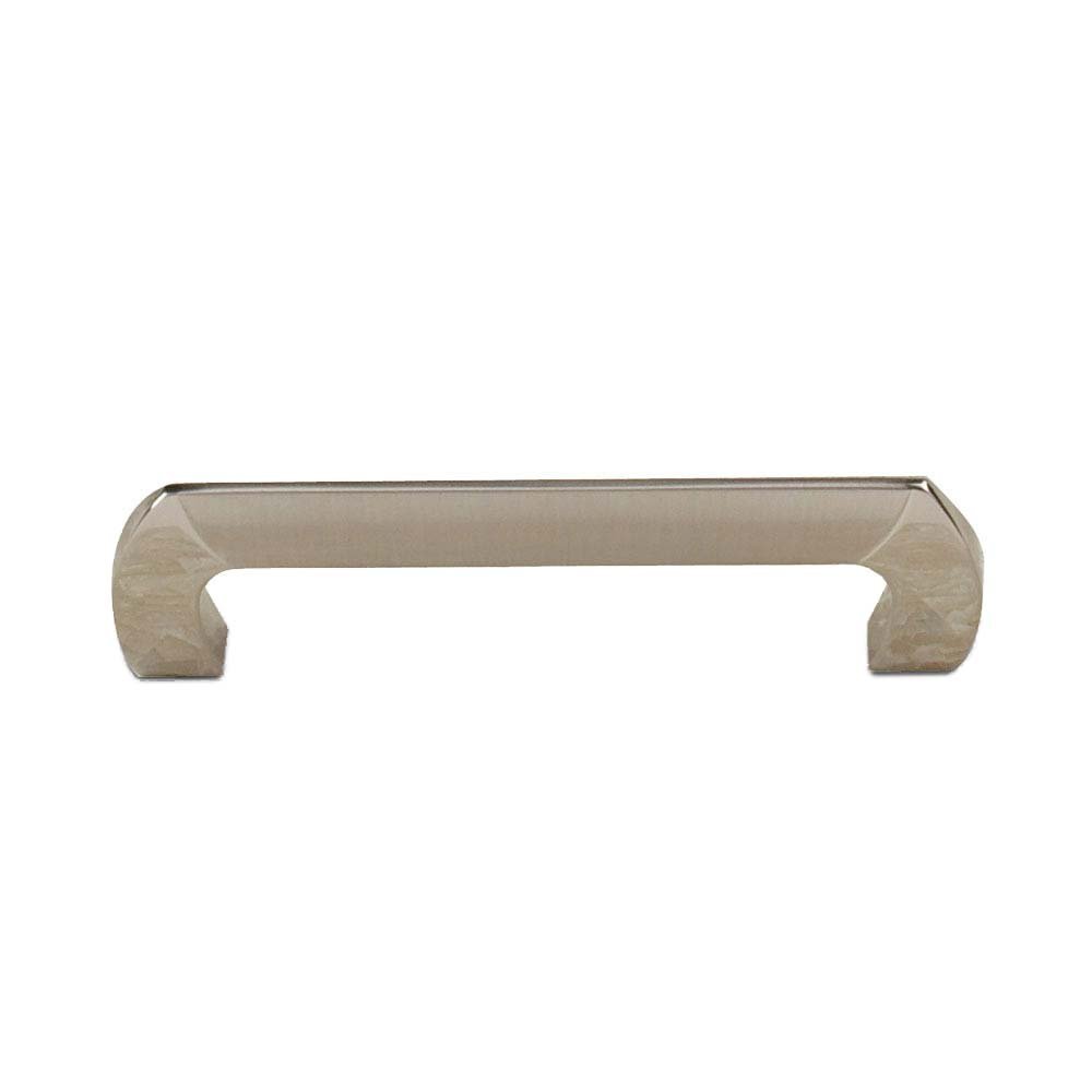 3 3/4" Centers Jointed Pull in Chrome and Brushed Nickel