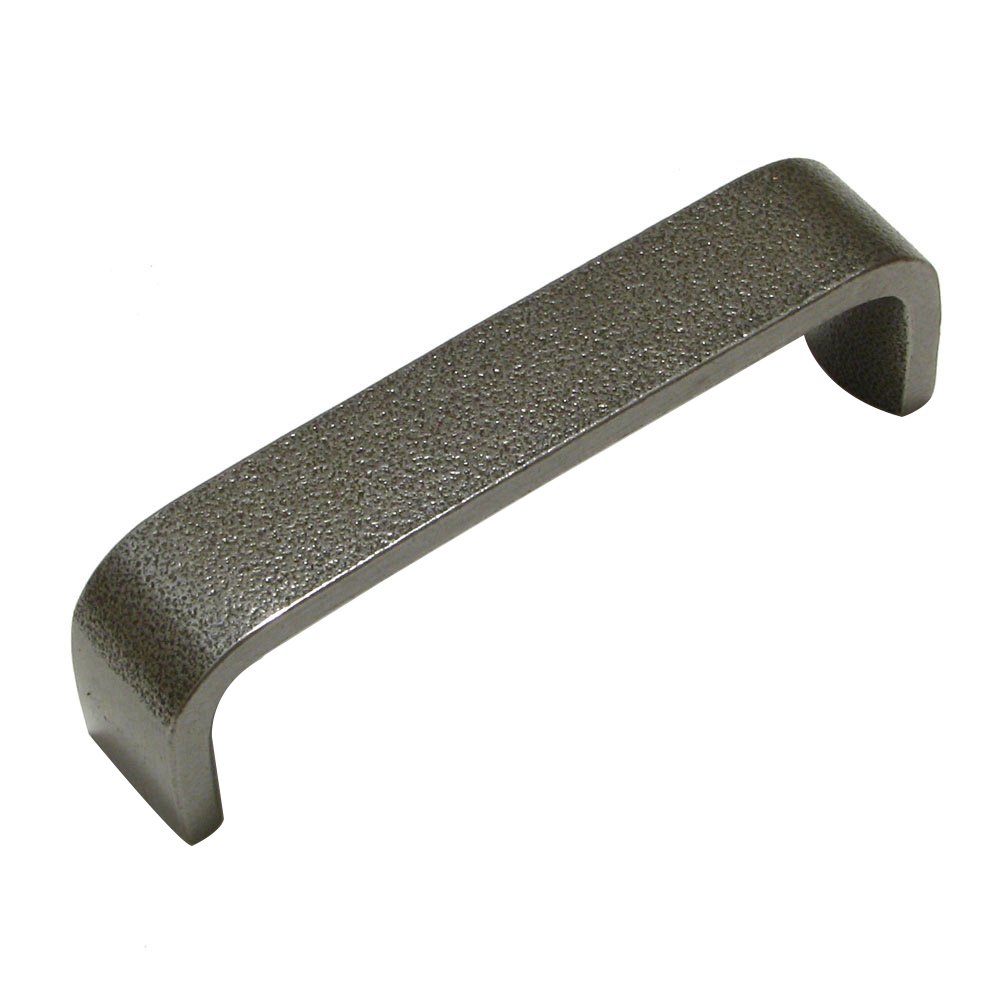 Cast Iron 3 3/4" Centers Square Handle in Natural Iron