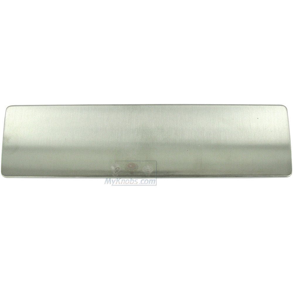6 1/4" Centers Slanting Cup Pull in Brushed Nickel