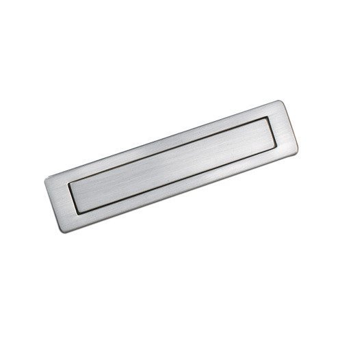 5 13/16" Long Recessed Pull in Brushed Nickel